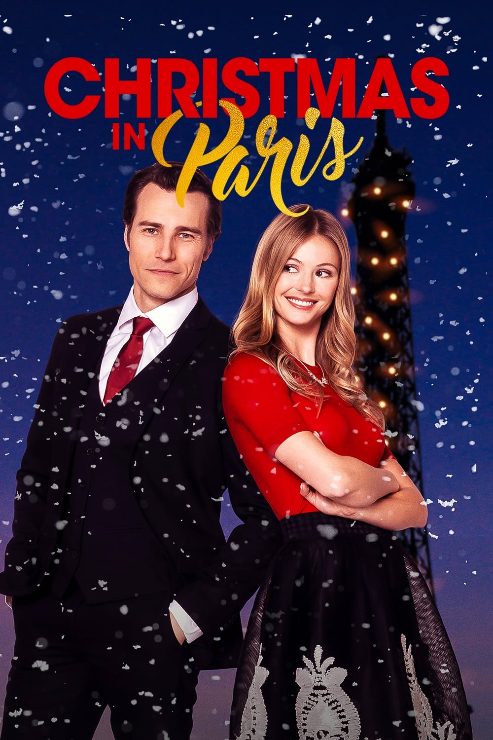 Постер Christmas in Paris